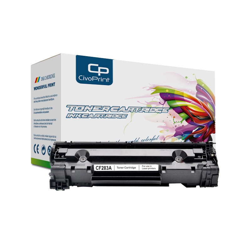 Premium laser printer cartrige cf283a 283 toner cartridge compatible for HP Featured Image