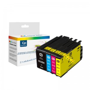 cartucho de recarga vazio prémio compatível tinta 950 951 para HP com chips