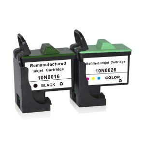 Hot sale nail printer ink cartridge 10N0016 10N0026 16 26 cartridge compatible for Lexmark